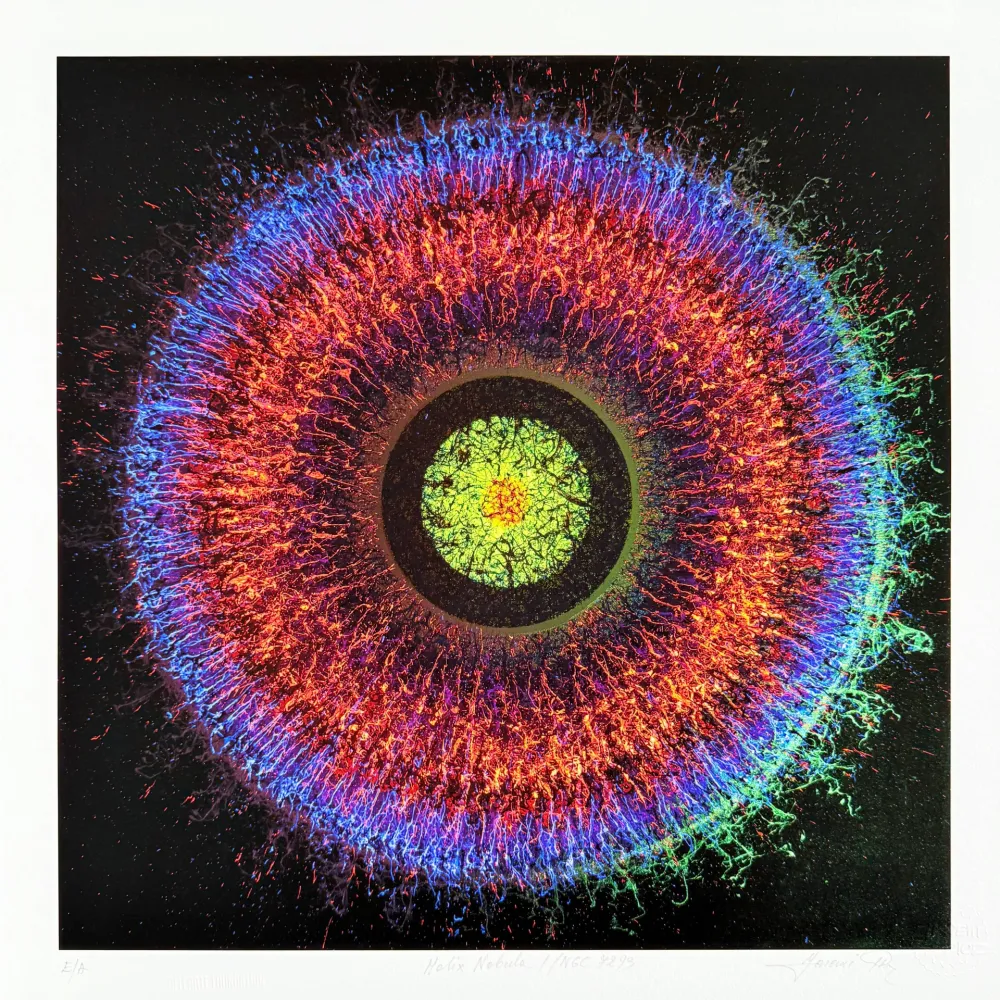 数码版画 Picz - Helix Nebula I NGC 7293