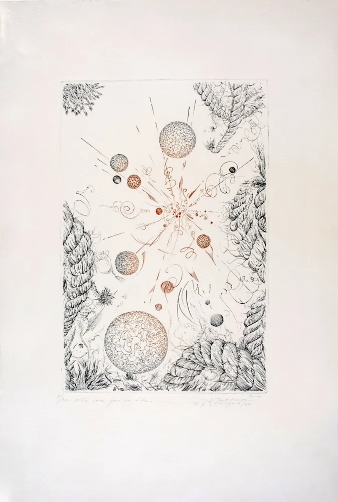 版画 Pierron - Mille voix pour un Echo