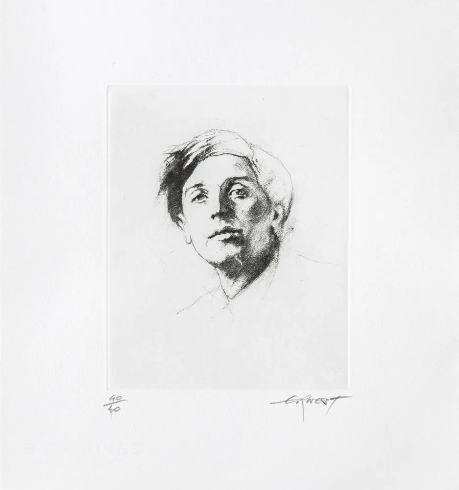 版画 Pignon-Ernest - Alban Berg