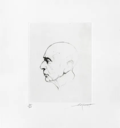 版画 Pignon-Ernest - Arnold Schönberg