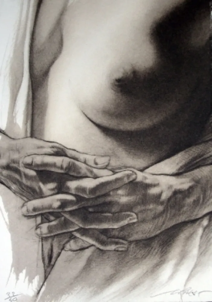 石版画 Pignon-Ernest - Corps d'extase