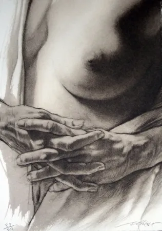 石版画 Pignon-Ernest - Corps d'extase