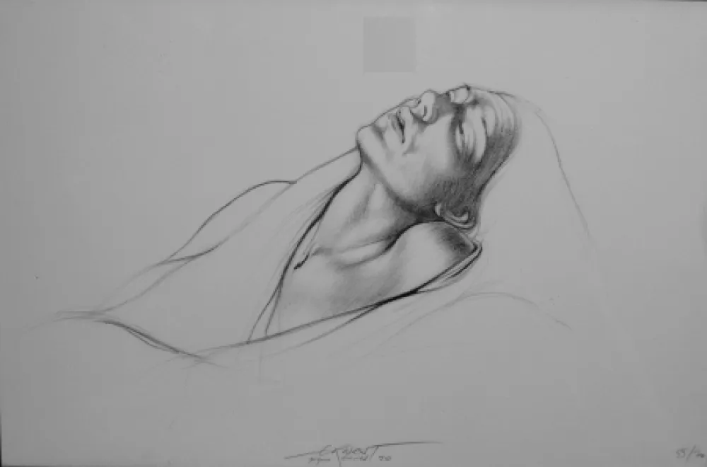 石版画 Pignon-Ernest - Portrait