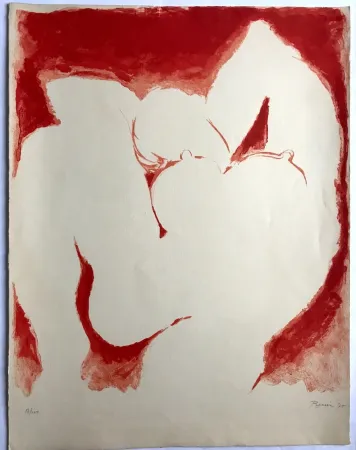 石版画 Pignon - Nu blanc / Salon de Mai