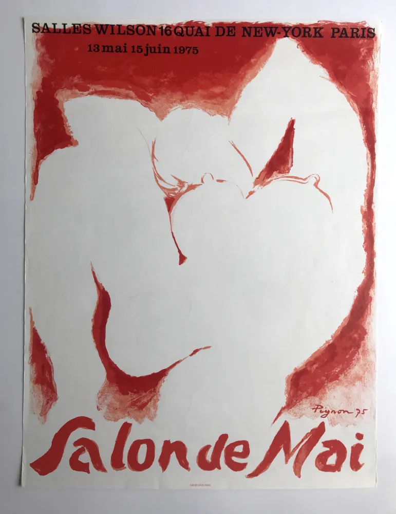 海报 Pignon - Salon de mai