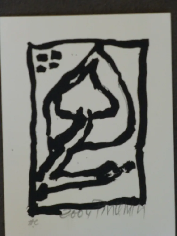 石版画 Pincemin - Composition