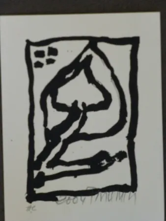 石版画 Pincemin - Composition