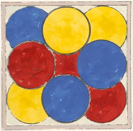 无技术 Pincemin - Gouache sur papier 