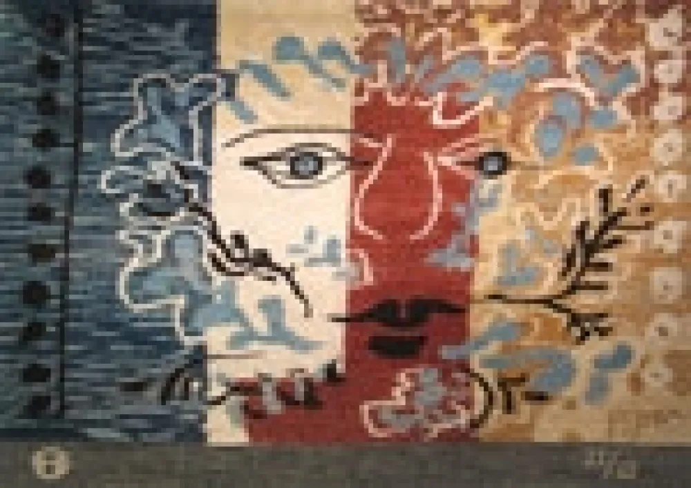 丝网印刷 Piper - Foliate Head