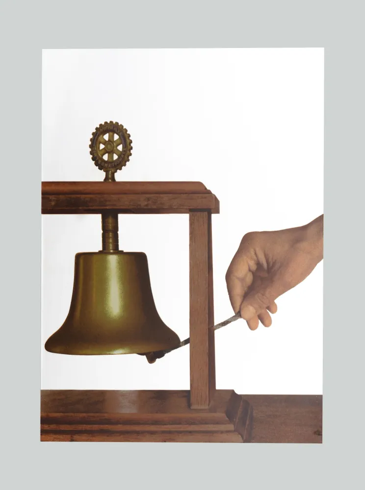 丝网印刷 Pistoletto - La campana della solidarietà