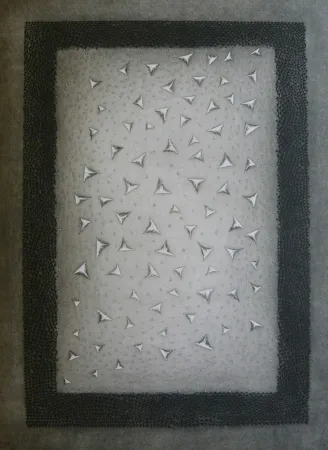 金刚砂版画 Piza - Composition 1