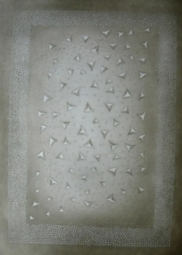 金刚砂版画 Piza - Composition 2