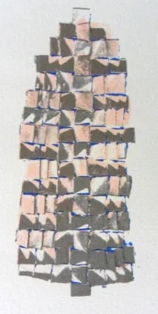 石版画 Piza - Composition