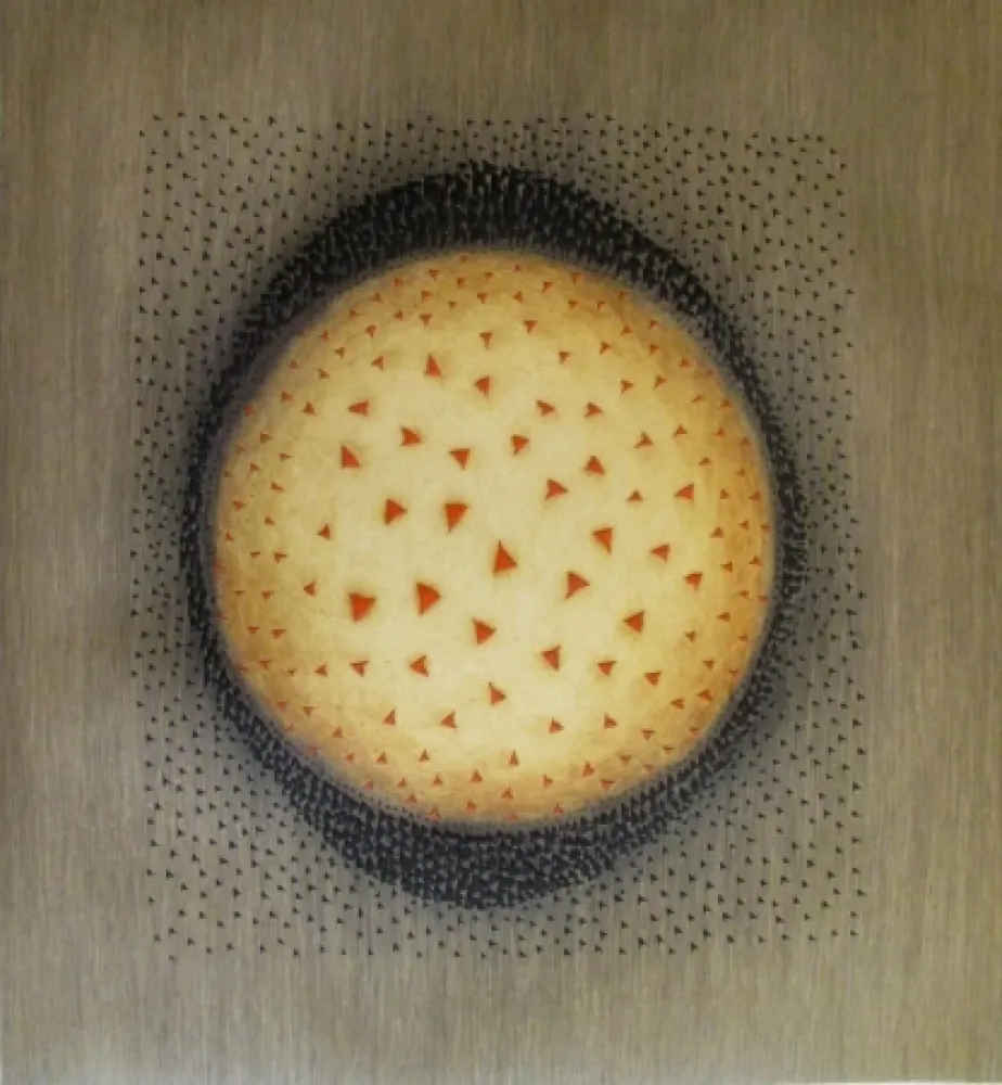 蚀刻版画 Piza - Espace dans les ronds