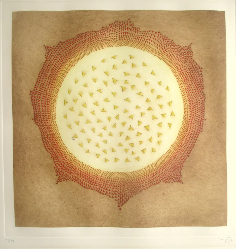 蚀刻版画 Piza - Etoile du matin