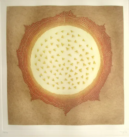 蚀刻版画 Piza - Etoile du matin