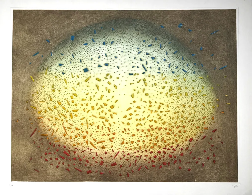 版画 Piza - Fragmentation 