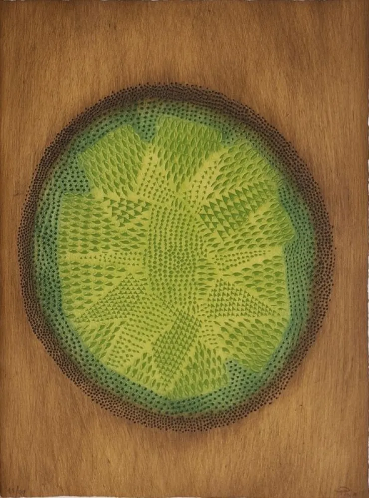 版画 Piza - Sans titre