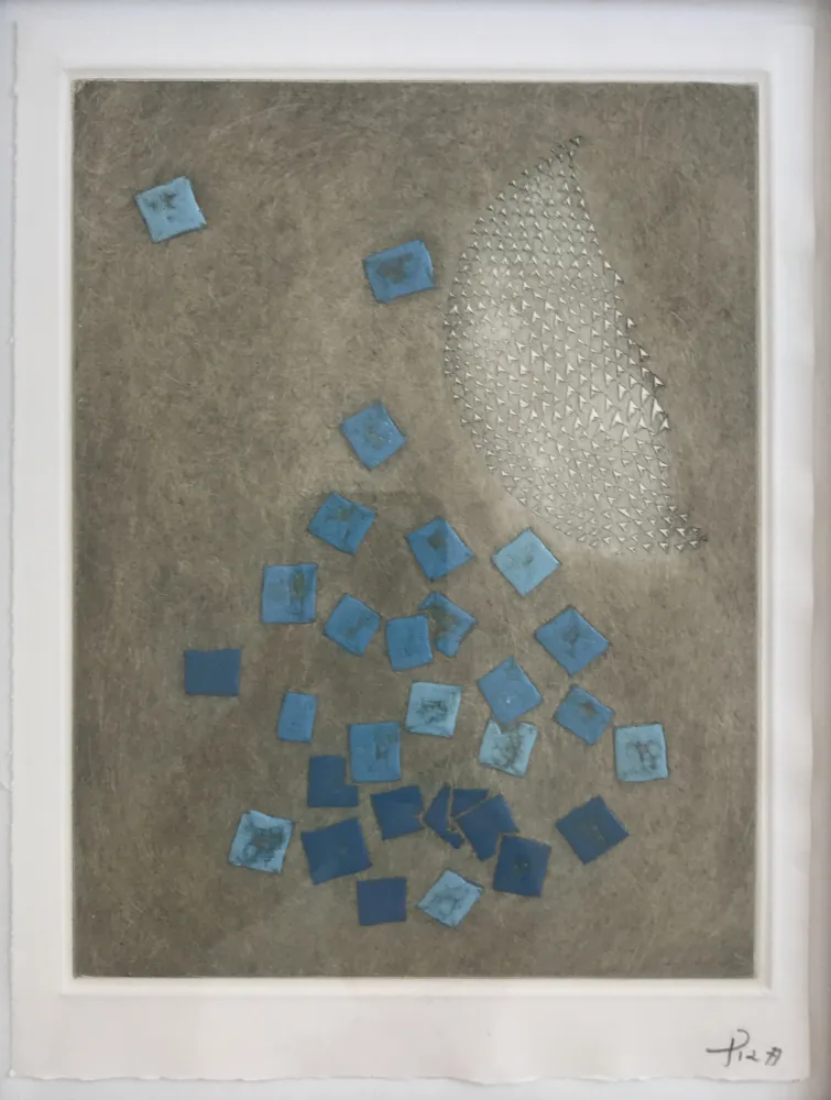 版画 Piza - Sans titre