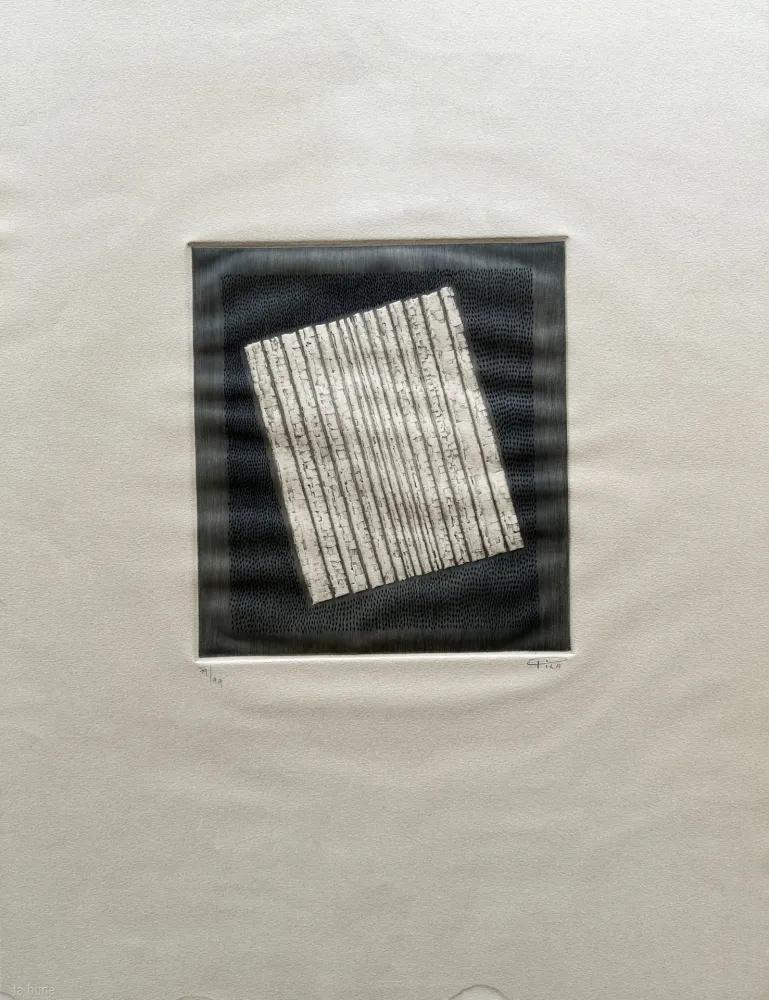 版画 Piza - Sans titre