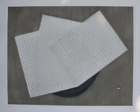 蚀刻版画 Piza - Senza titolo