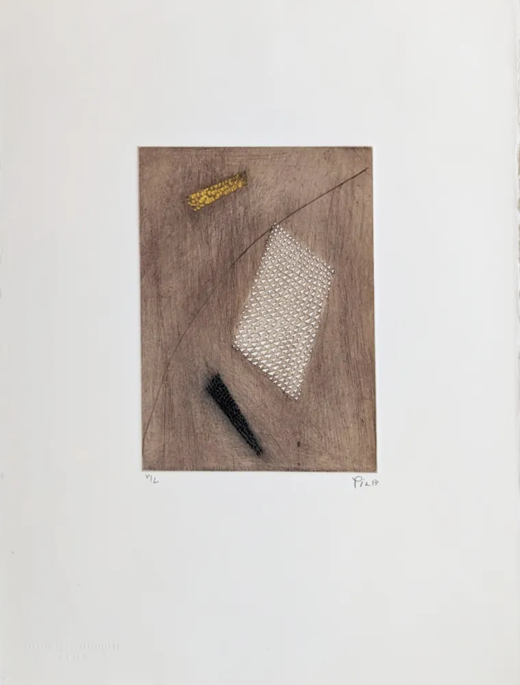 版画 Piza - Voeux 2005 