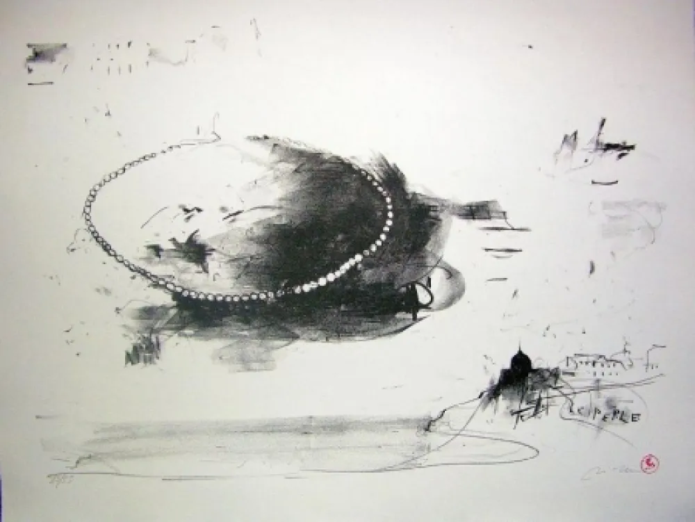 石版画 Pizzi Cannella - Perle coltivate