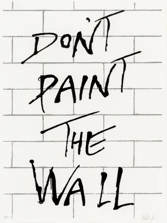 丝网印刷 Plastic - Don’t paint the wall