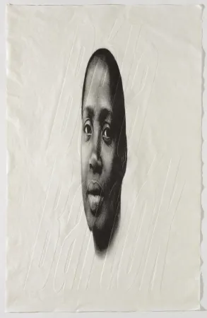 石版画 Plensa - Bartok