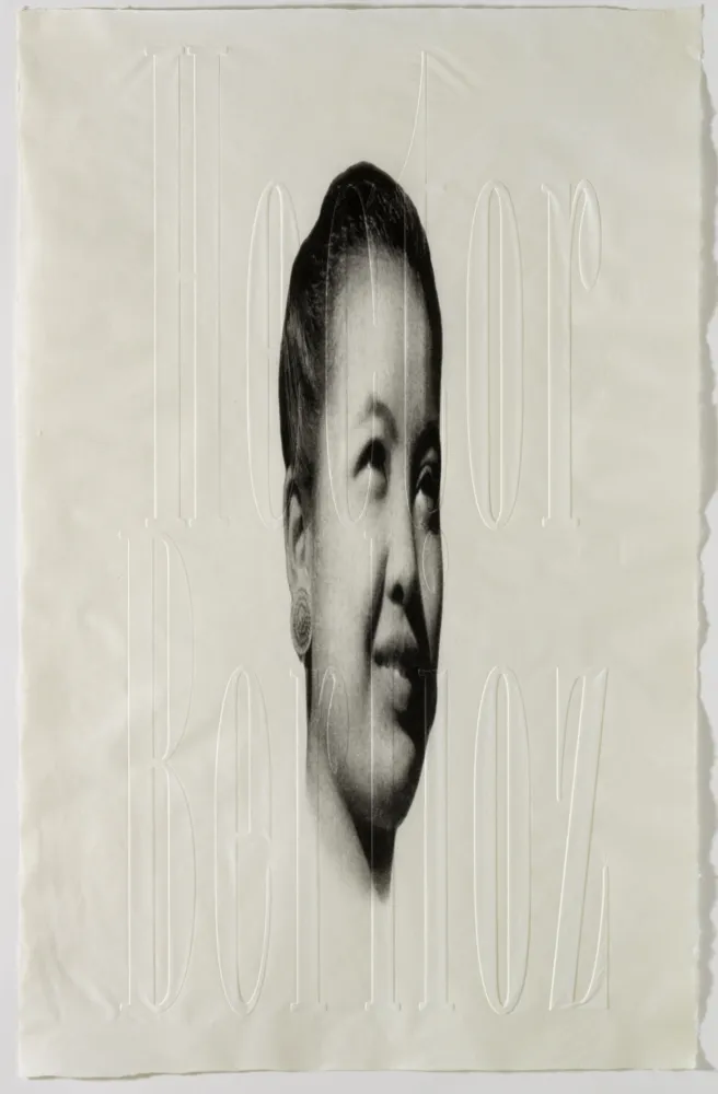 石版画 Plensa - Berlioz