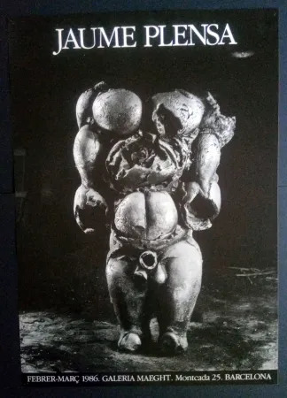 海报 Plensa - JAUME PLENSA MAEGHT 1986 