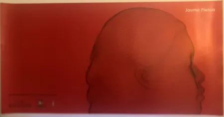 海报 Plensa - Poster Jaume Plensa IVAM