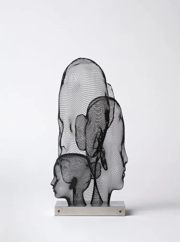 复数作品 Plensa - Sin titulo