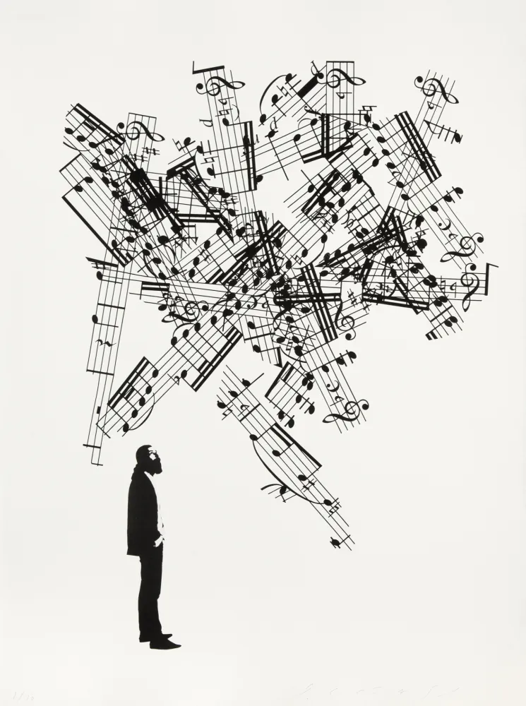 木刻 Plensa - Suite du temps X