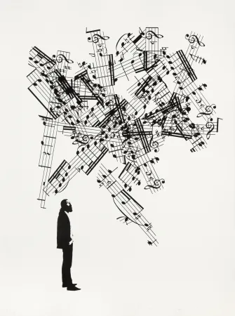 木刻 Plensa - Suite du temps X