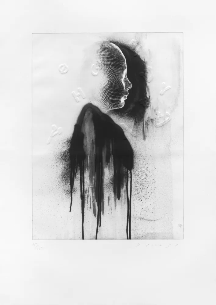 版画 Plensa - Suite MW 01