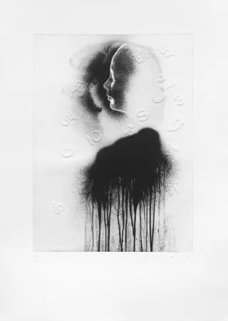 版画 Plensa - Suite MW 02