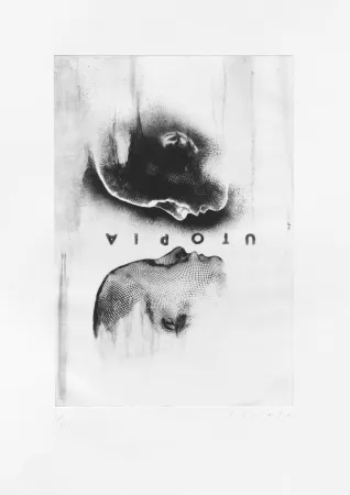 版画 Plensa - Suite UTOPIA 01