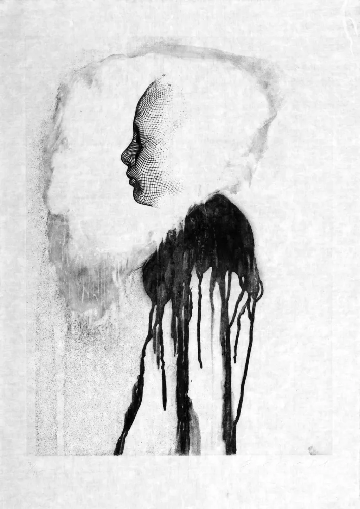 版画 Plensa - Suite W 2