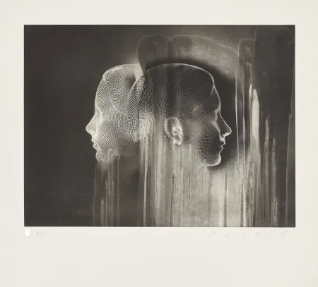 版画 Plensa - Untitled