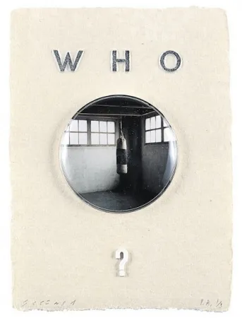 版画 Plensa - Who?