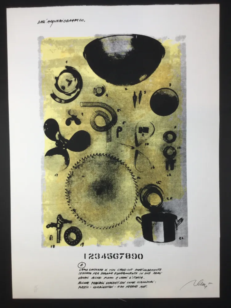 石版画 Plessi - Untitled 