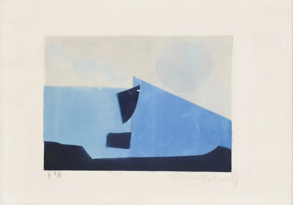 飞尘腐蚀法 Poliakoff - Composition bleue n° II