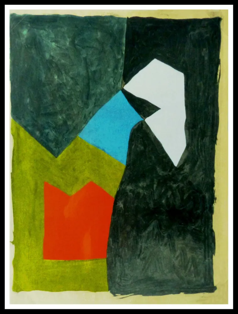 镂版印刷 Poliakoff - Gouache