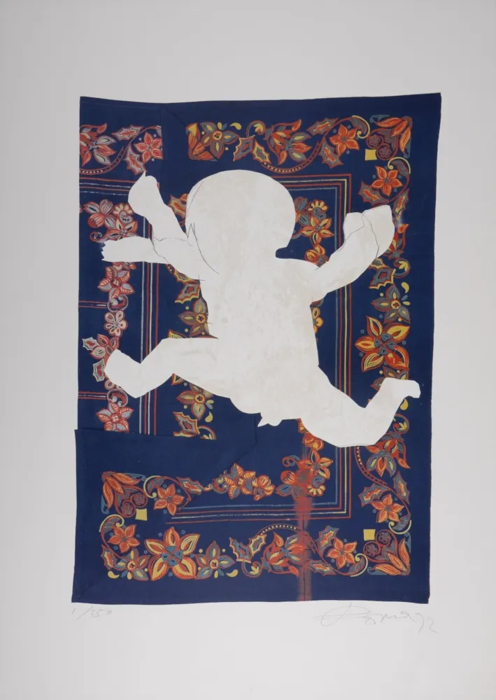 石版画 Pomar - L'Enfant