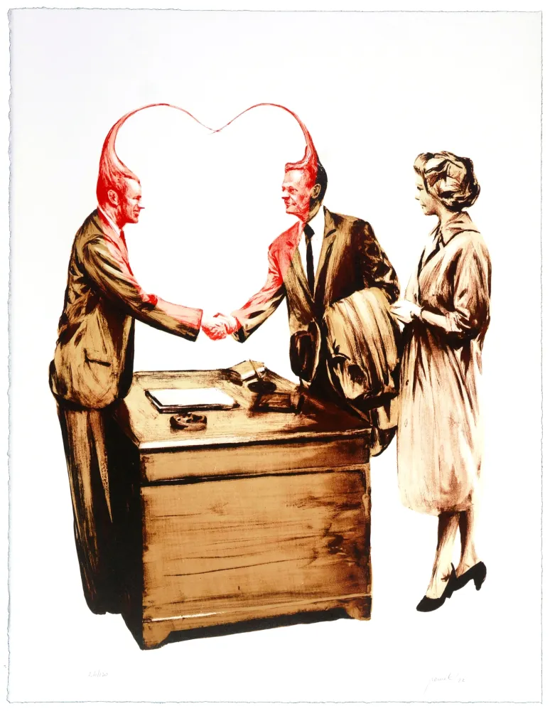 石版画 Pomet - Ellos