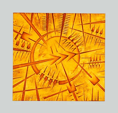 凹版印刷 Pomodoro - Composizione