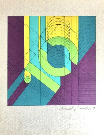 石版画 Pomodoro - Number 10