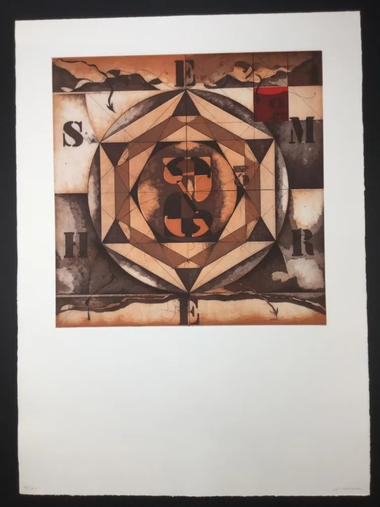 蚀刻飞尘法 Pomodoro - Numero oltre il visibile