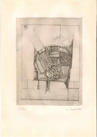 版画 Pomodoro - SENZA TITOLO